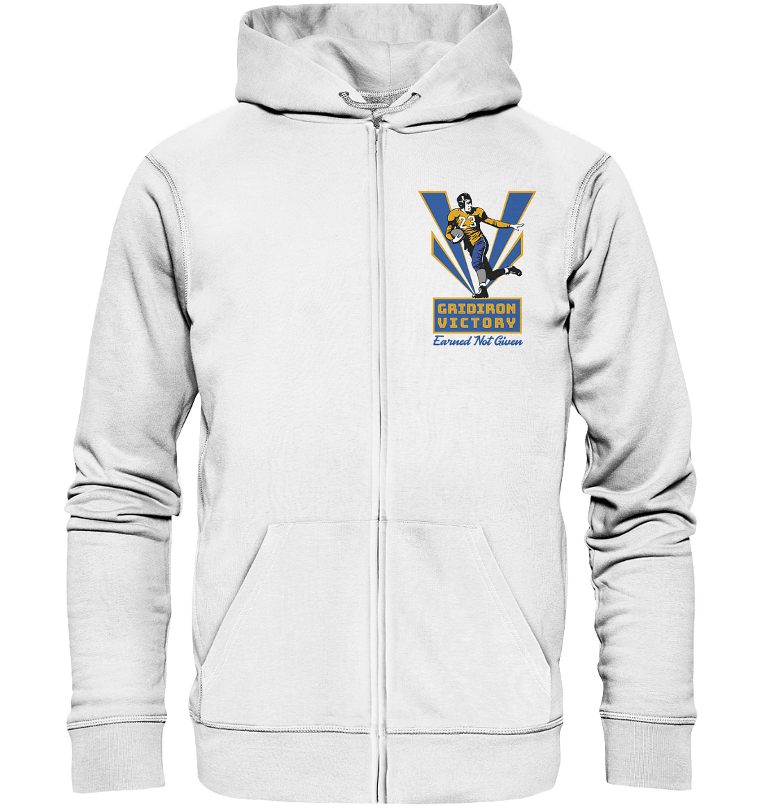 Gridiron Victory - Organic Zipper