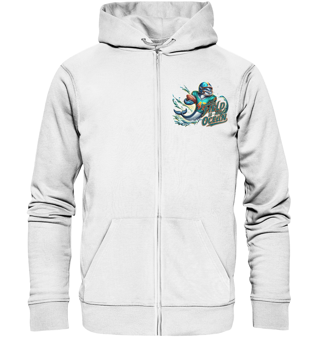 Dolphin - Organic Zipper