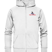 Playoff Flag Football  Men red - Organic Zipper