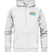 Flag Football Word Bubble - Organic Zipper