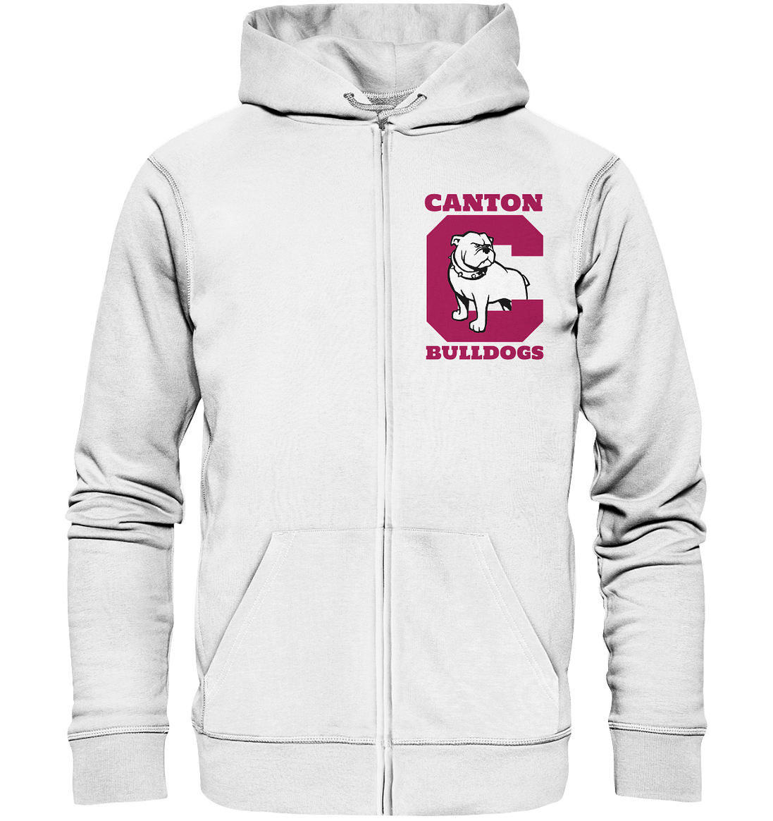 Canton Bulldogs - Organic Zipper