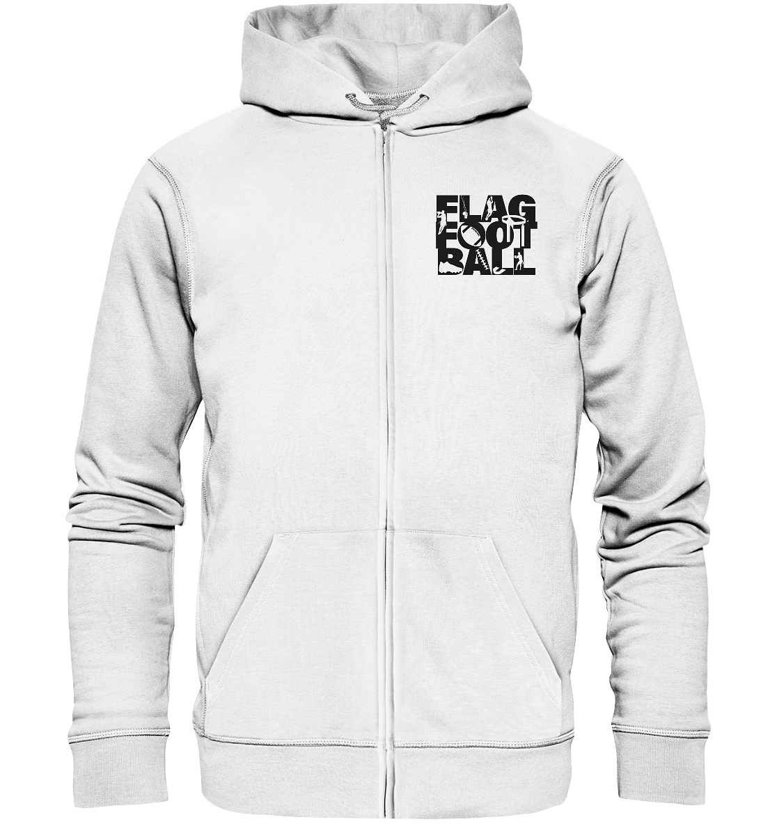 Flag Football  - Organic Zipper