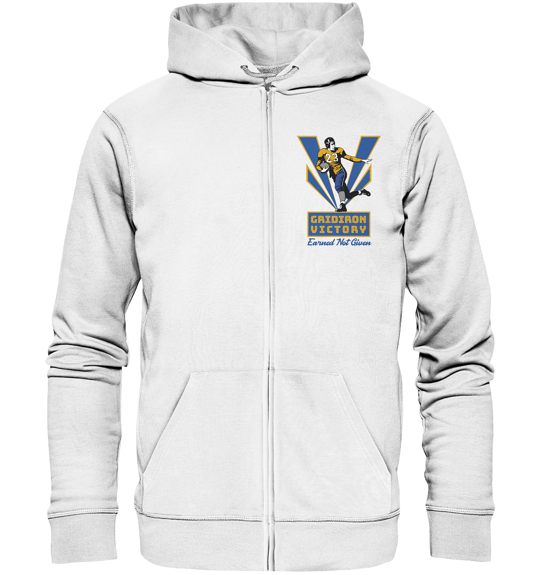 Gridiron Victory - Organic Zipper