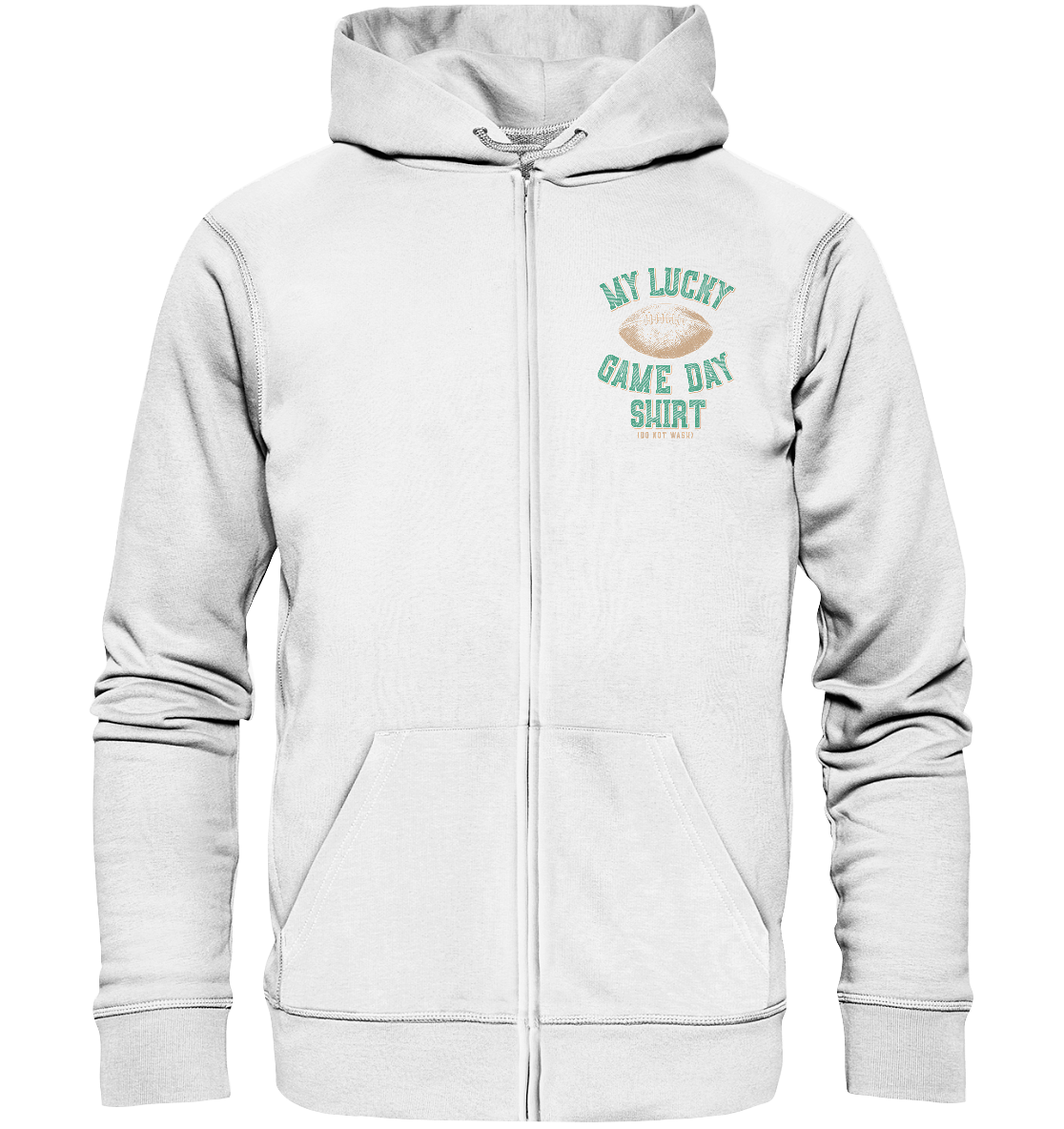 My Lucky Game Day Shirt   - Organic Zipper