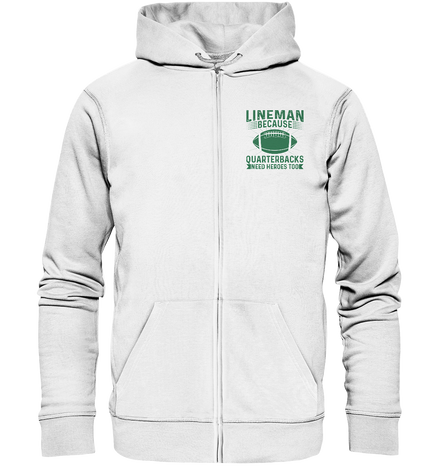 Lineman Heroes Green - Organic Zipper