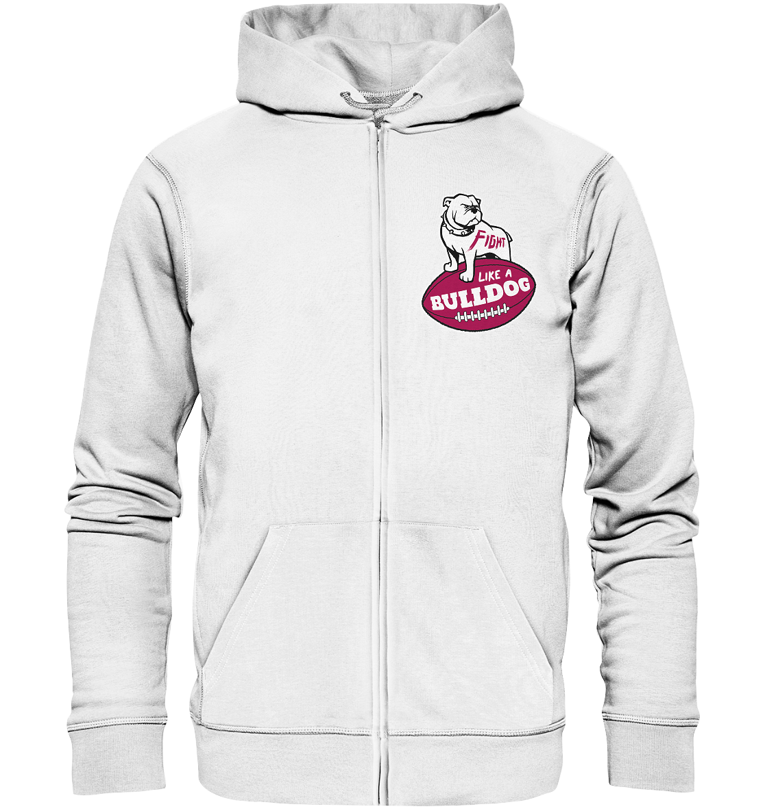 Fight like a Bulldog - Organic Zipper