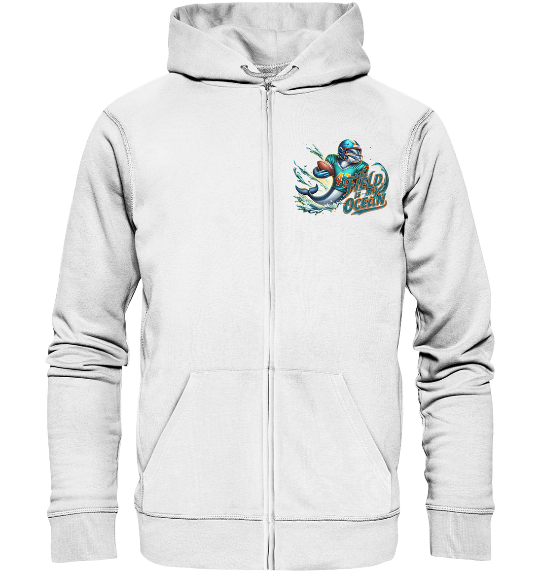Dolphin - Organic Zipper
