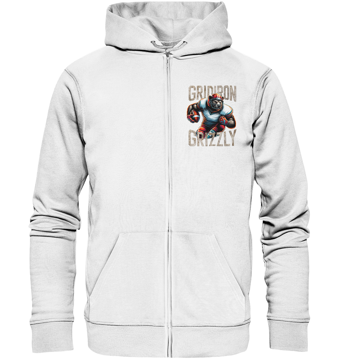Gridiron Grizzly - Organic Zipper