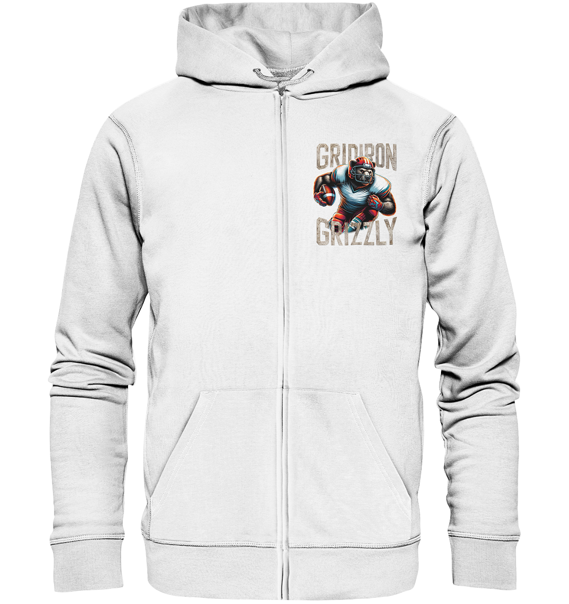 Gridiron Grizzly - Organic Zipper