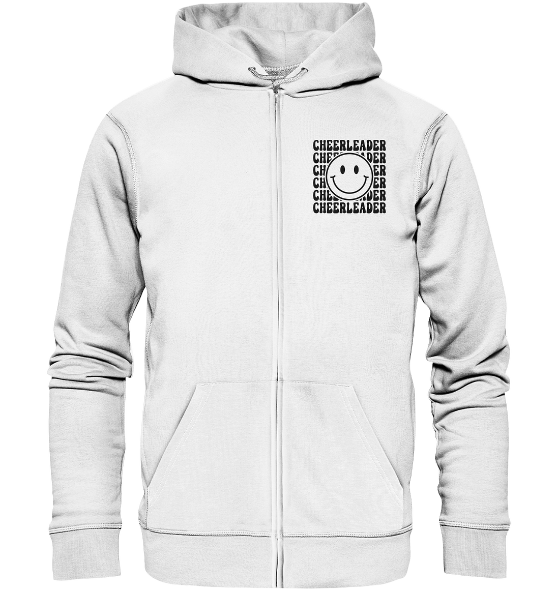 Cheerleader Smiley - Organic Zipper