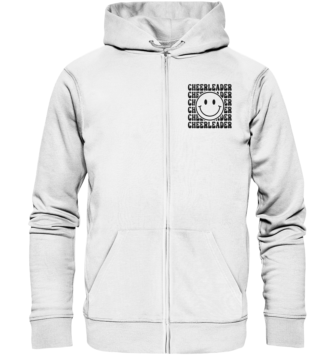Cheerleader Smiley - Organic Zipper