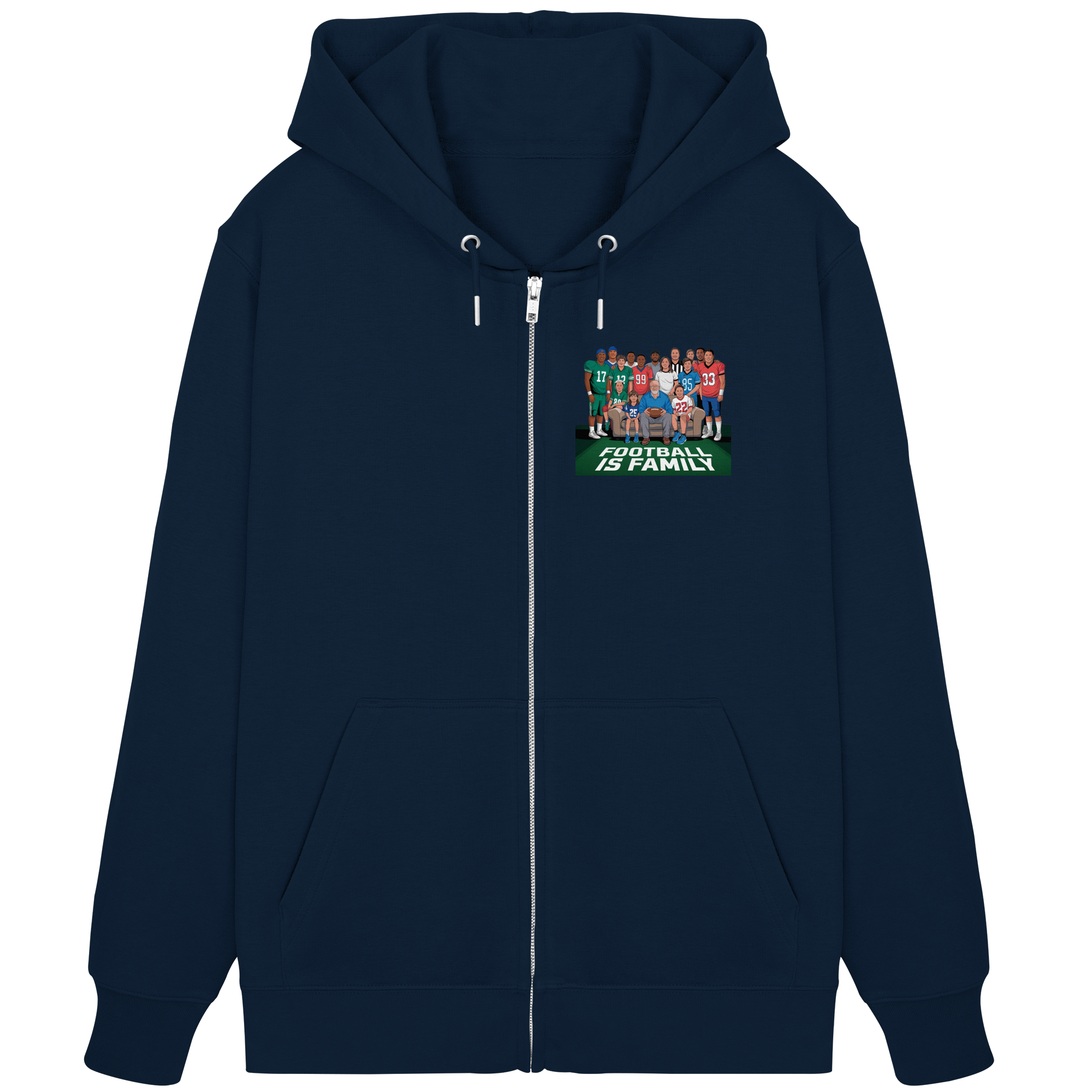 Football is Family - Organic Zipper