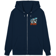 Shark Attack - Organic Zipper
