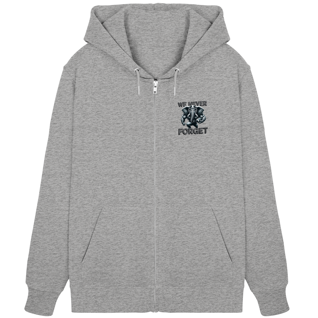 Elephant - Organic Zipper