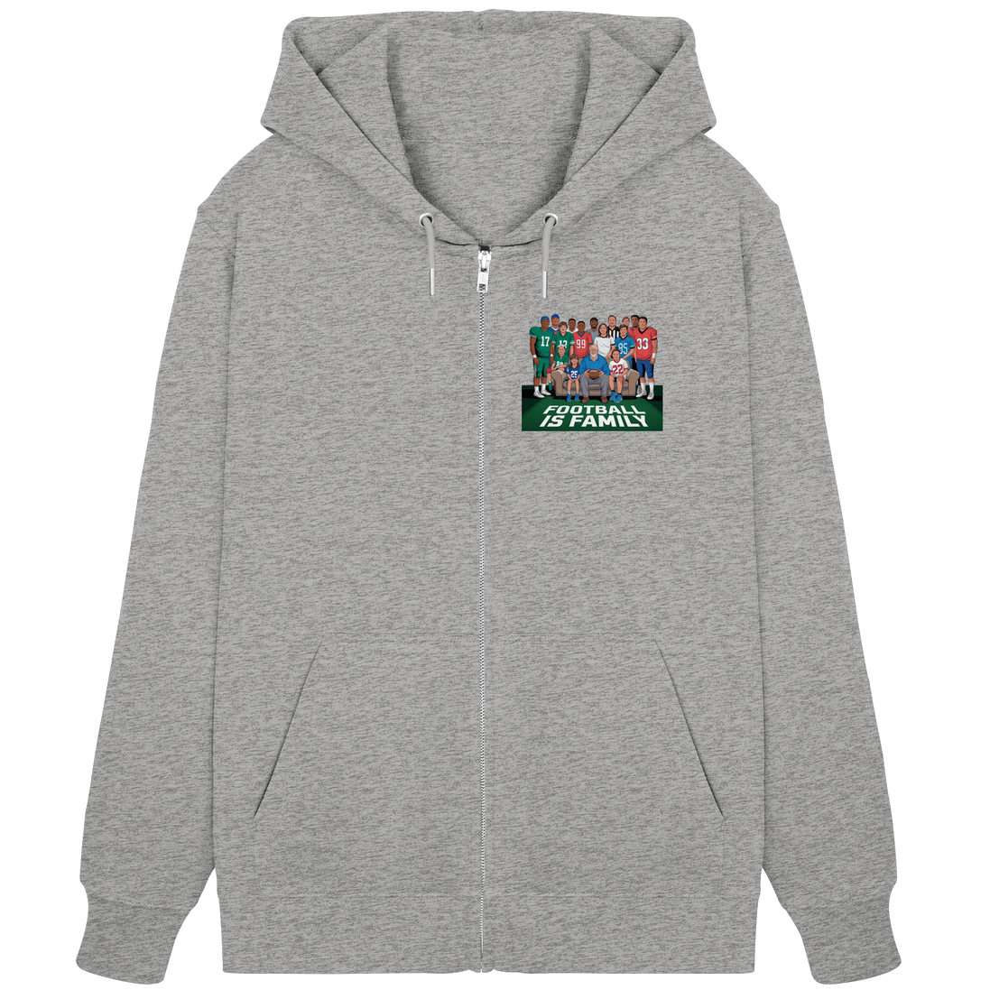 Football is Family - Organic Zipper