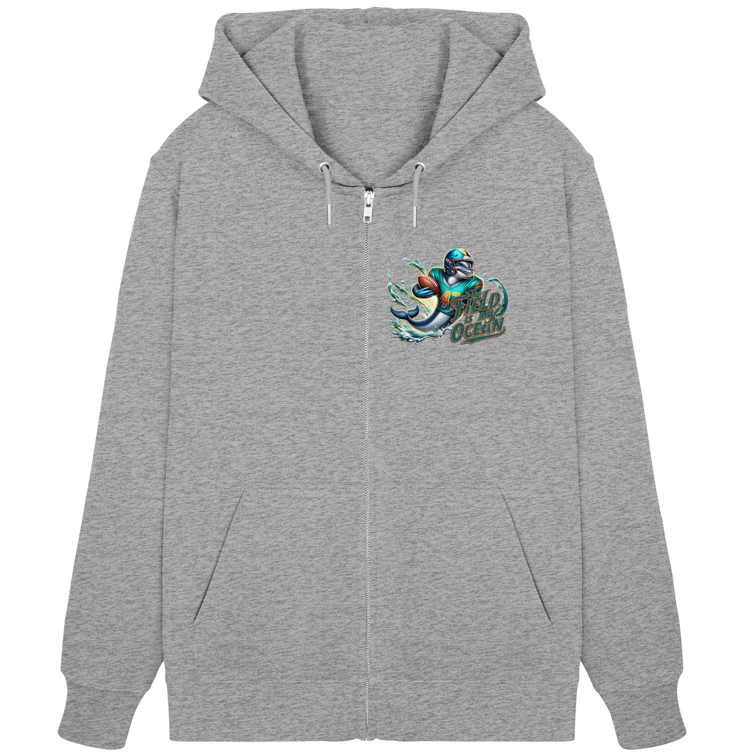 The Field is my Ocean - Organic Zipper