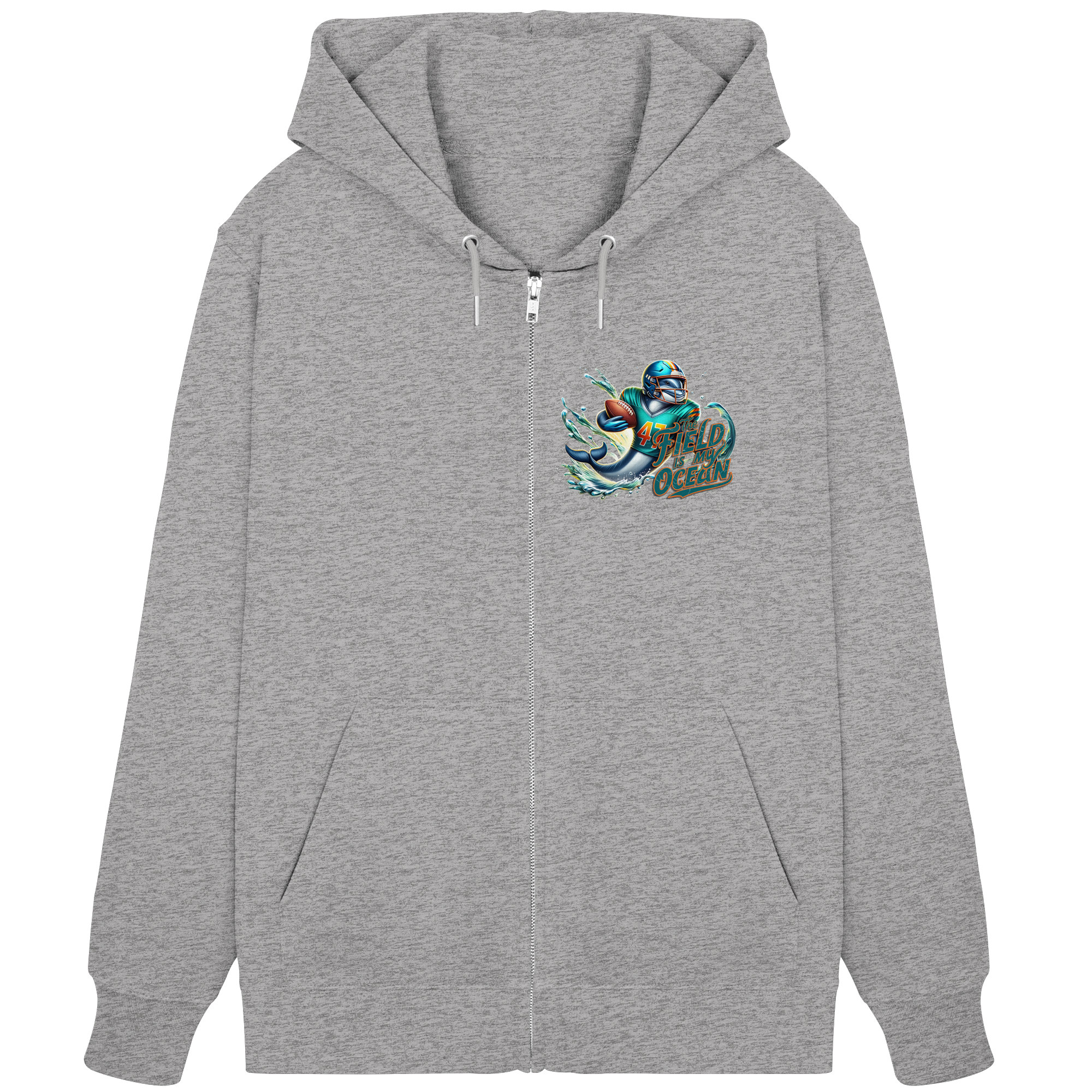The Field is my Ocean - Organic Zipper