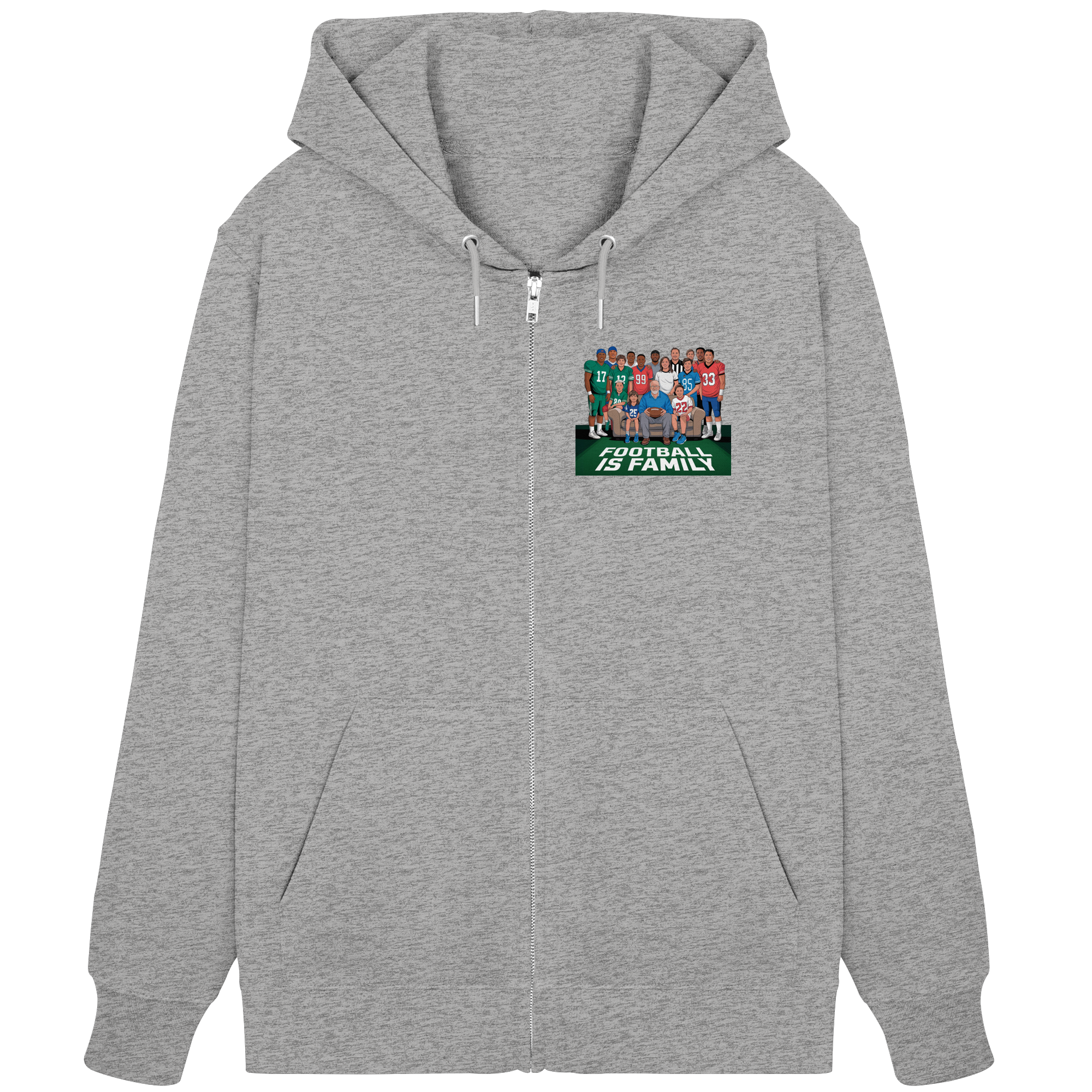 Football is Family - Organic Zipper