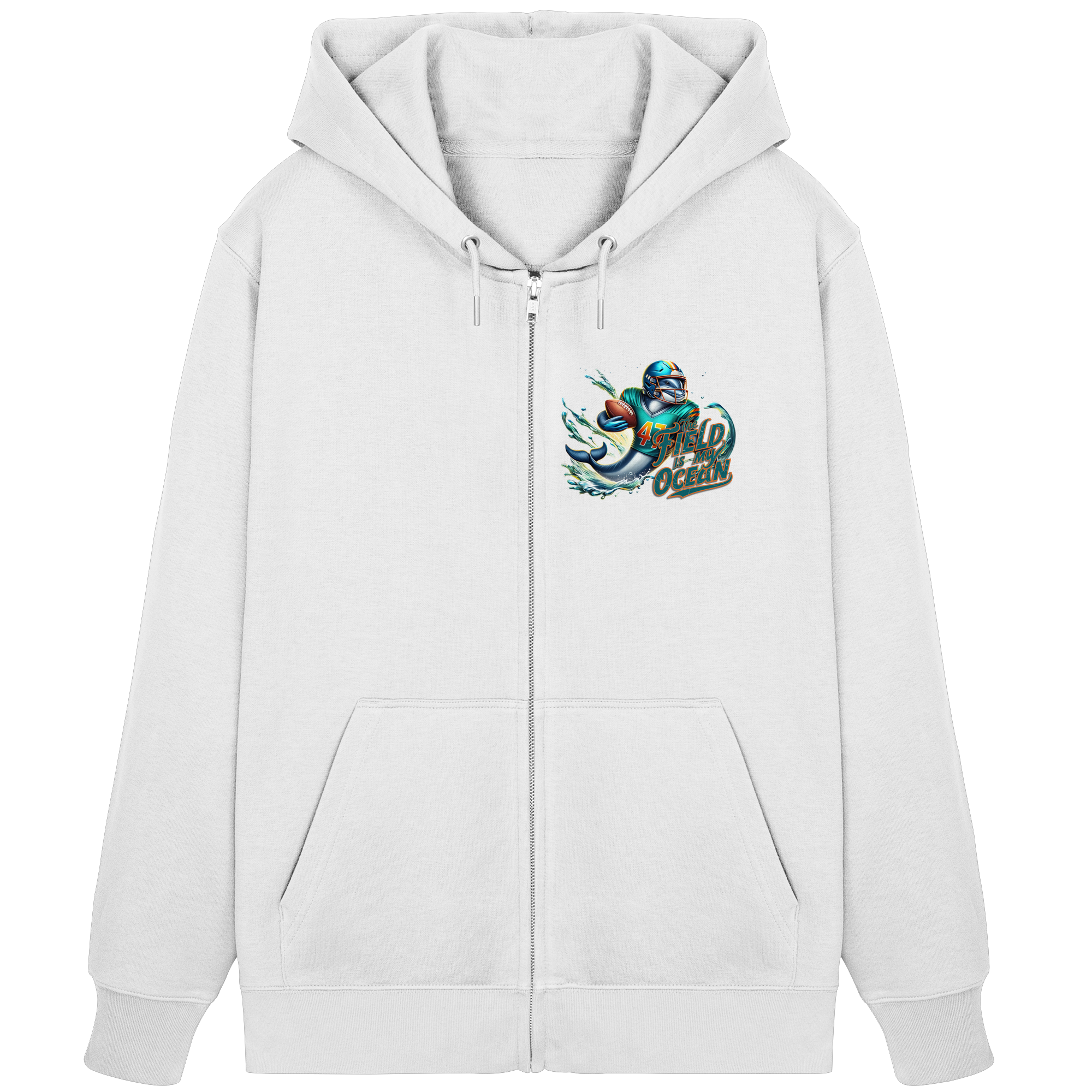 The Field is my Ocean - Organic Zipper
