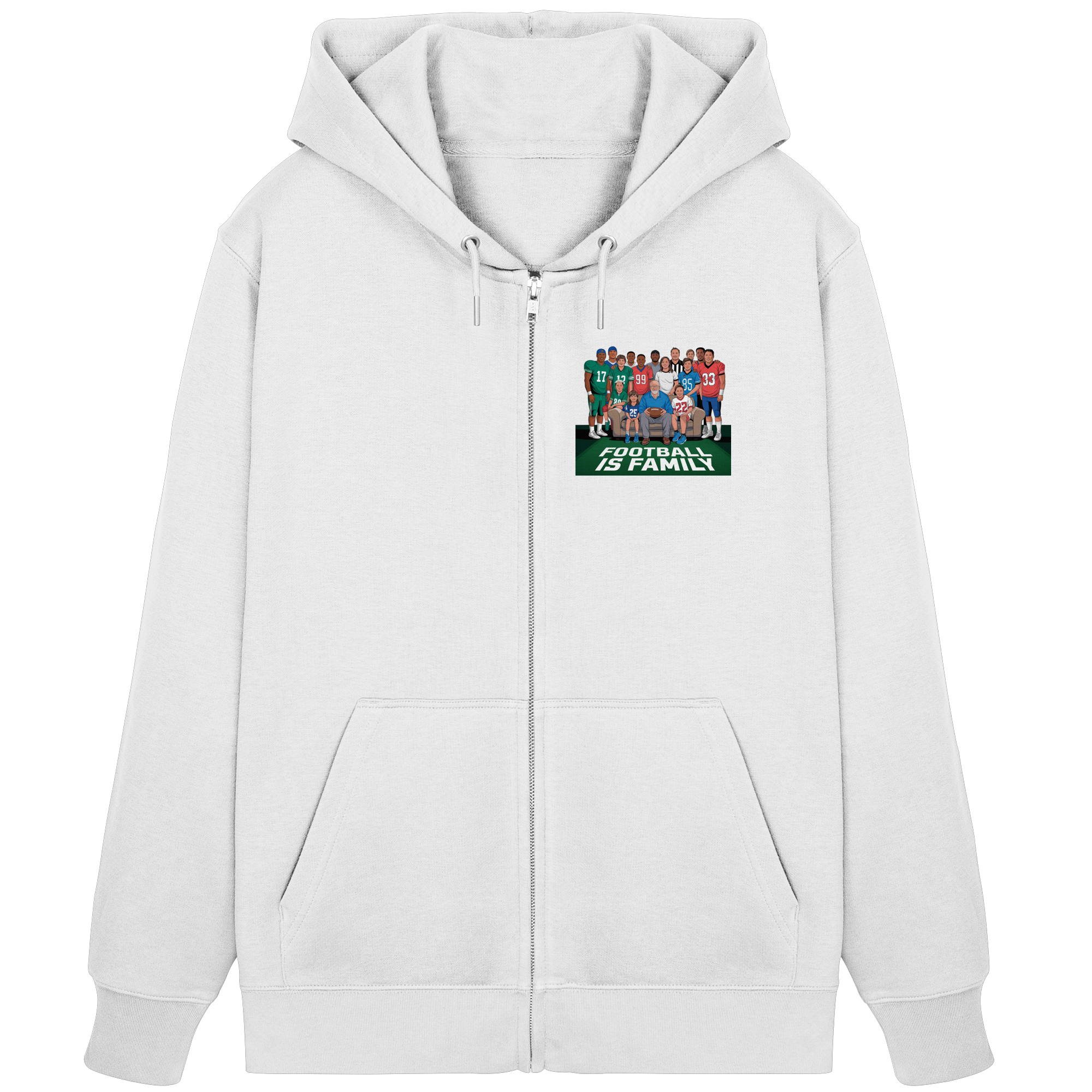 Football is Family - Organic Zipper