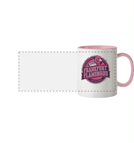 Frankfurt Flamingos - Two-tone Panorama Mug
