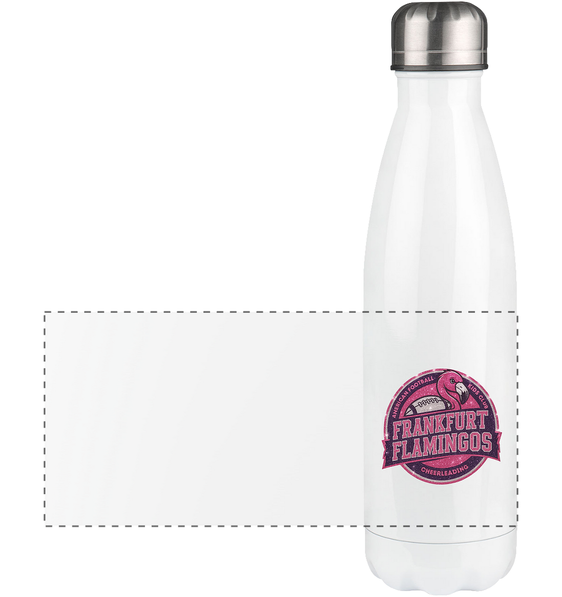 Frankfurt Flamingos - Panorama Thermal Bottle 500ml