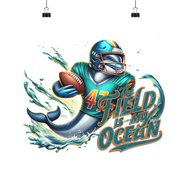 The Field is my Ocean - Poster 30x30