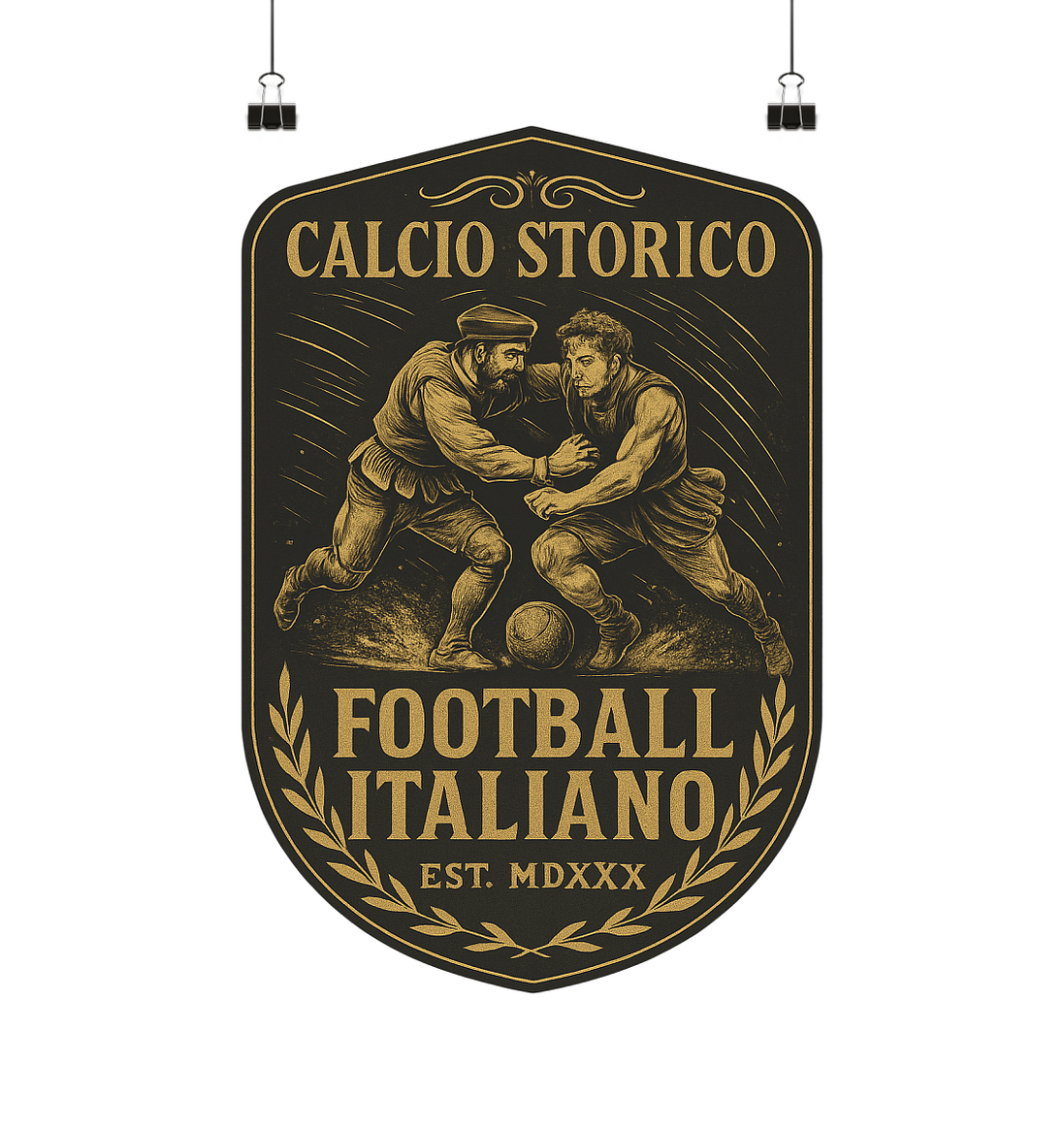 Calcio Storico III - Poster 30x30