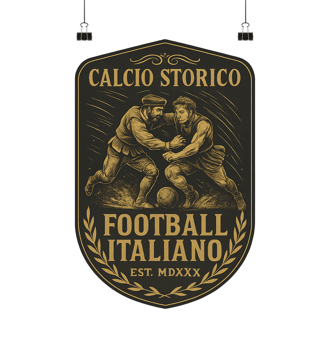 Calcio Storico III - Poster 30x30