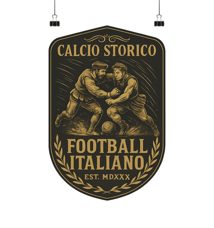 Calcio Storico III - Poster 30x30