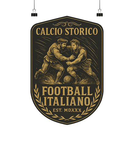 Calcio Storico III - Poster 30x30