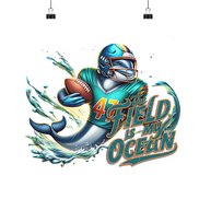 The Field is my Ocean - Poster 30x30