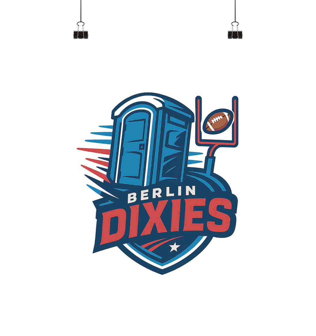 Berlin Dixies - Poster Din A4 (hoch)