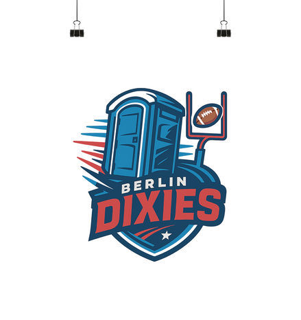 Berlin Dixies - Poster Din A4 (hoch)