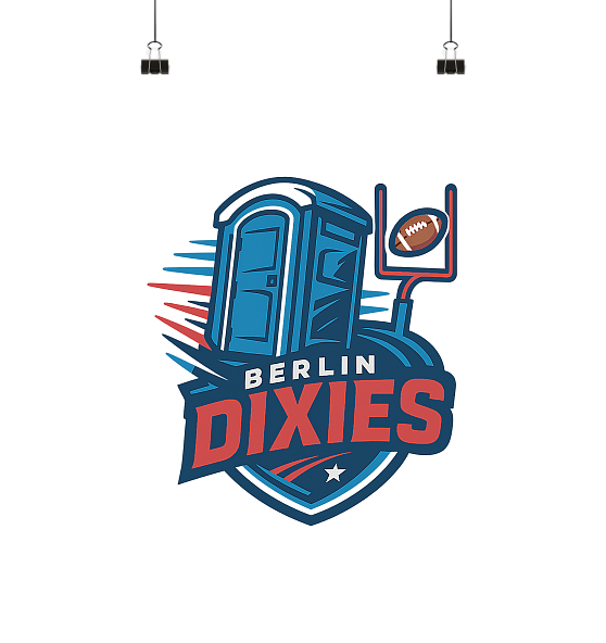 Berlin Dixies - Poster Din A4 (hoch)