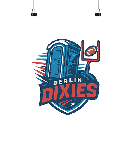 Berlin Dixies - Poster Din A4 (hoch)