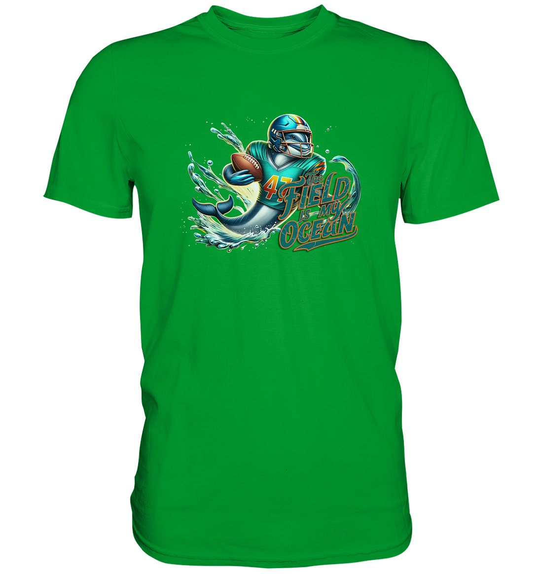 The Field is my Ocean - Premium Classic T-Shirt