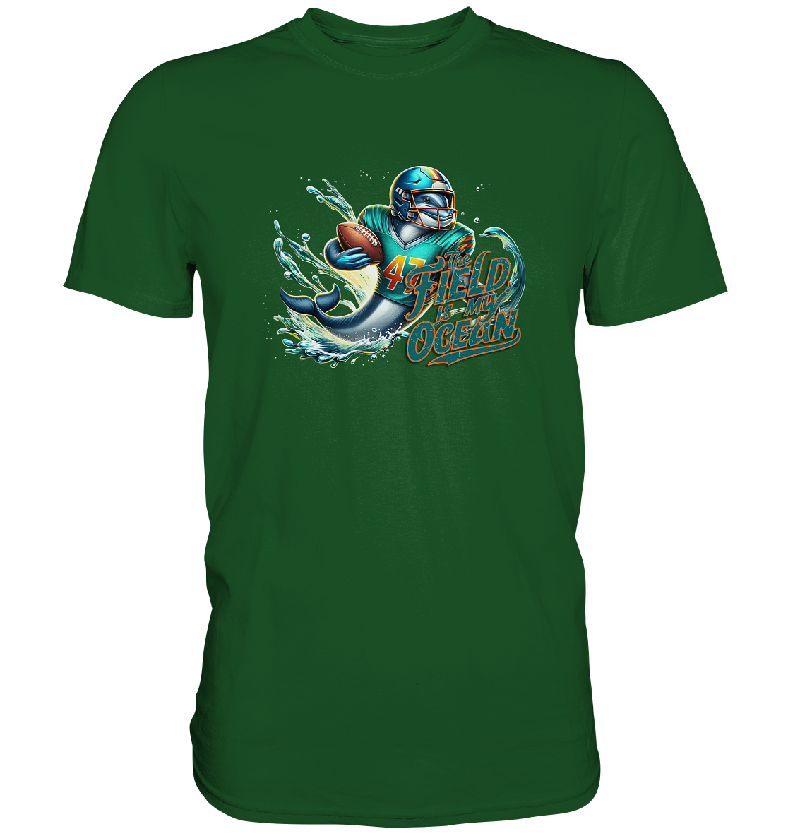 The Field is my Ocean - Premium Classic T-Shirt