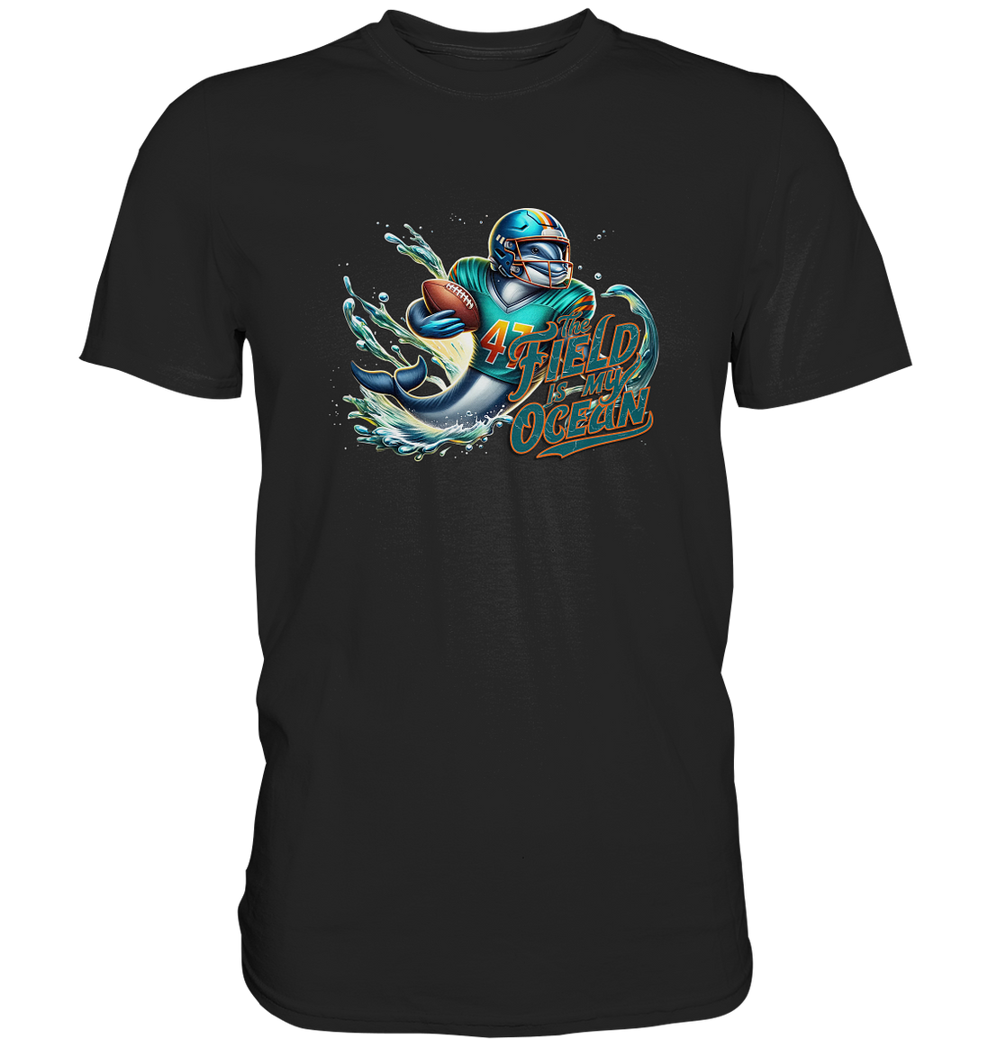 The Field is my Ocean - Premium Classic T-Shirt