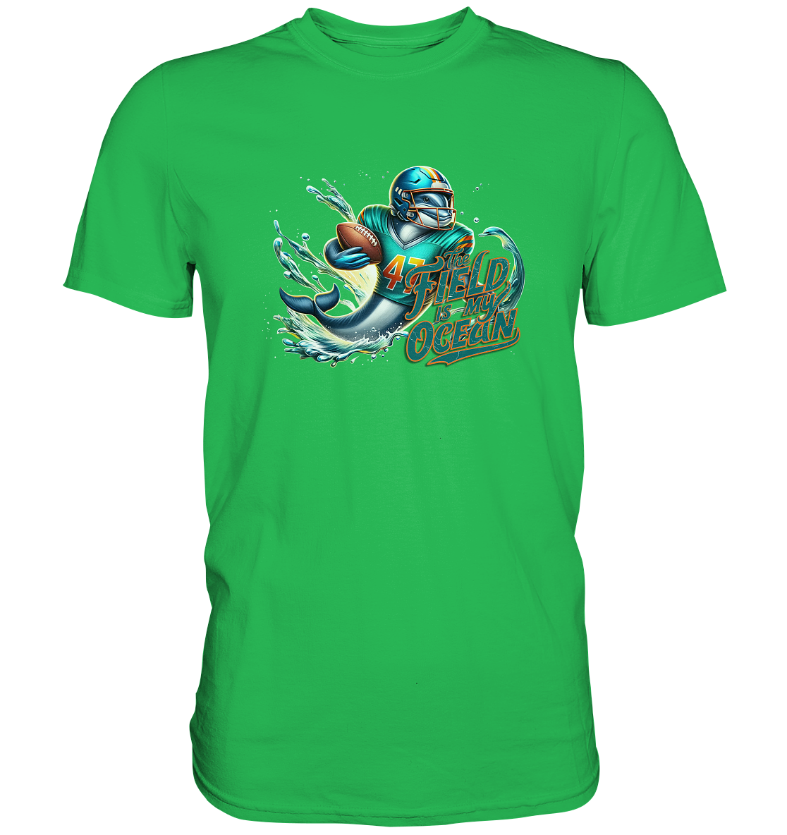The Field is my Ocean - Premium Classic T-Shirt