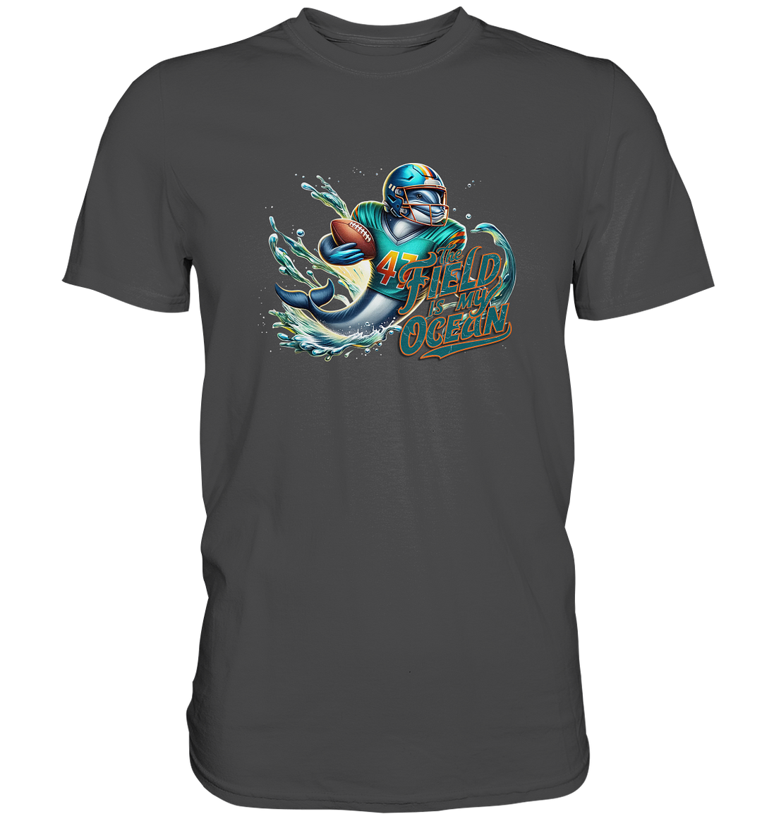 The Field is my Ocean - Premium Classic T-Shirt