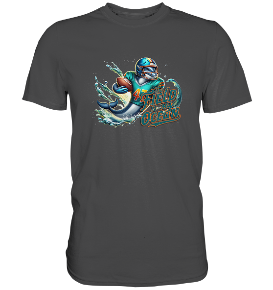 The Field is my Ocean - Premium Classic T-Shirt