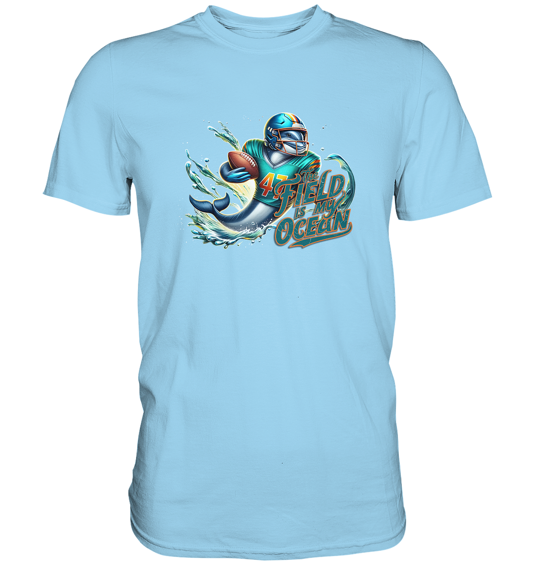The Field is my Ocean - Premium Classic T-Shirt