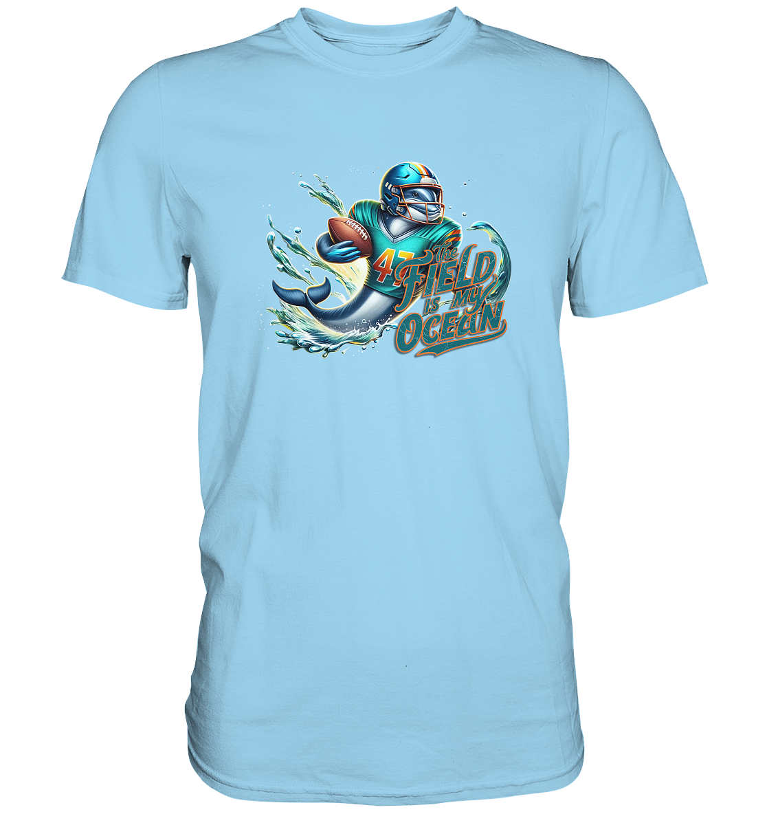 The Field is my Ocean - Premium Classic T-Shirt