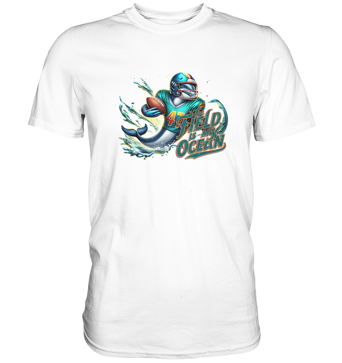The Field is my Ocean - Premium Classic T-Shirt