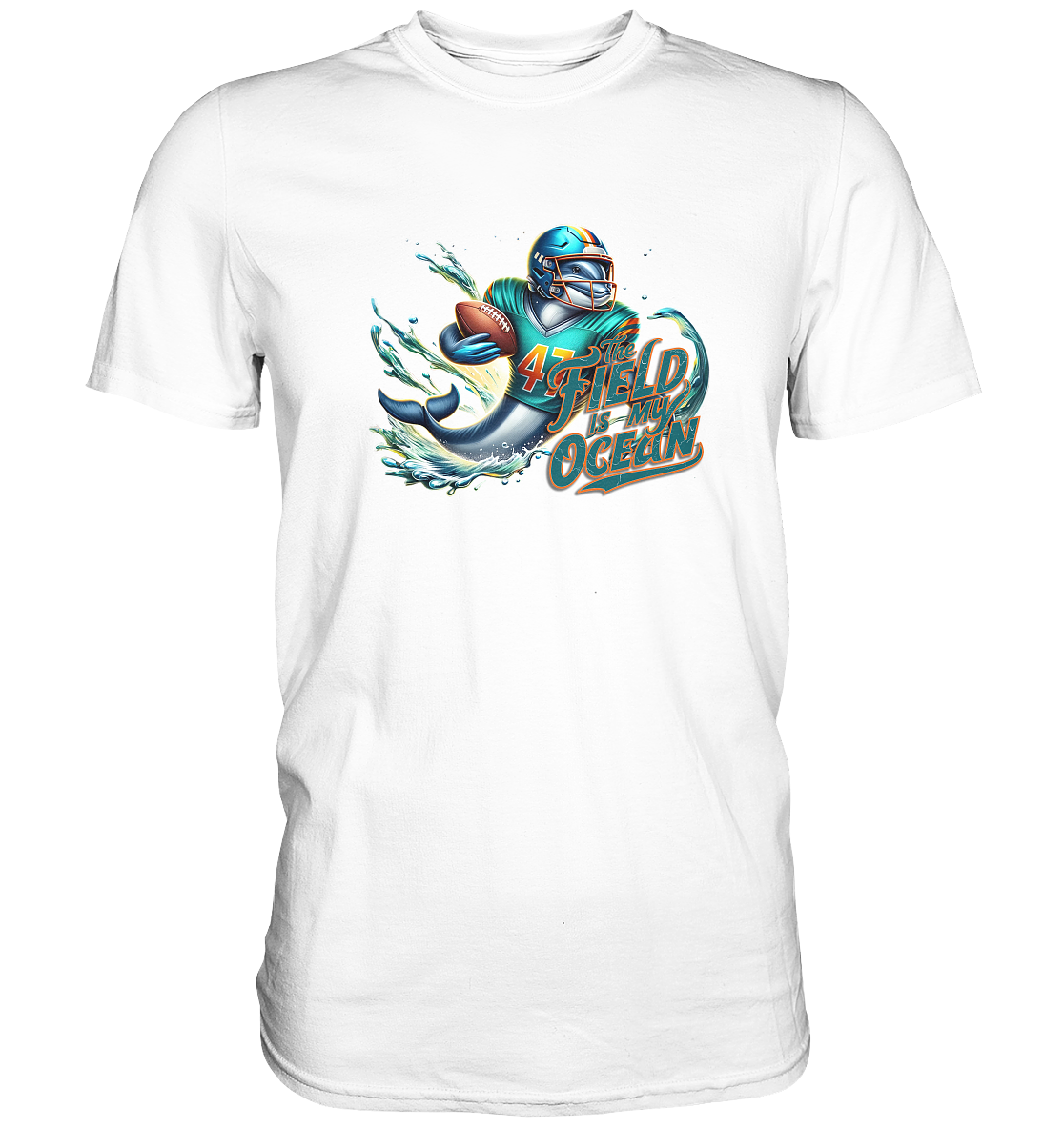 The Field is my Ocean - Premium Classic T-Shirt