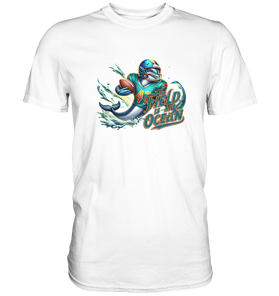 The Field is my Ocean - Premium Classic T-Shirt