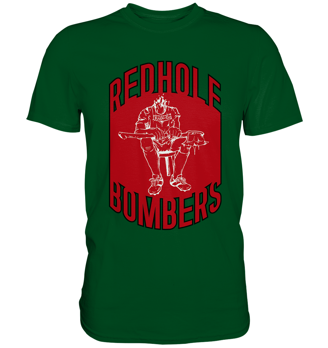 Red Hole Bombers Premium Shirt