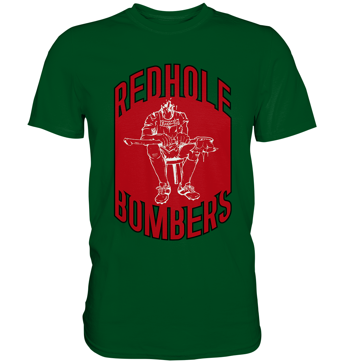 Red Hole Bombers Premium Shirt