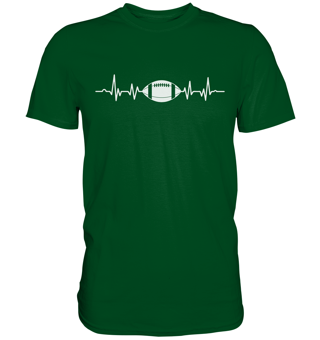 Football Heartbeat - Premium Shirt